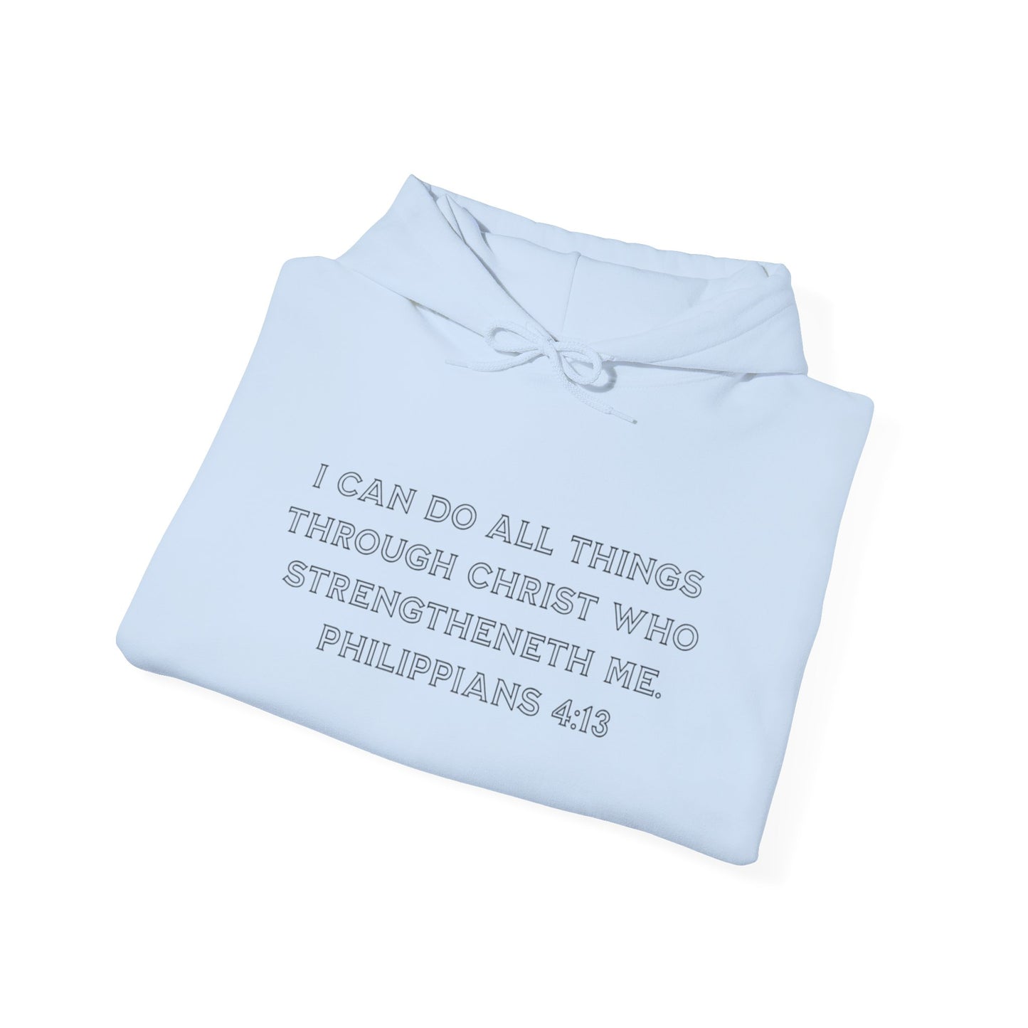 Blessed Love Philippians 4:13 Hoodie