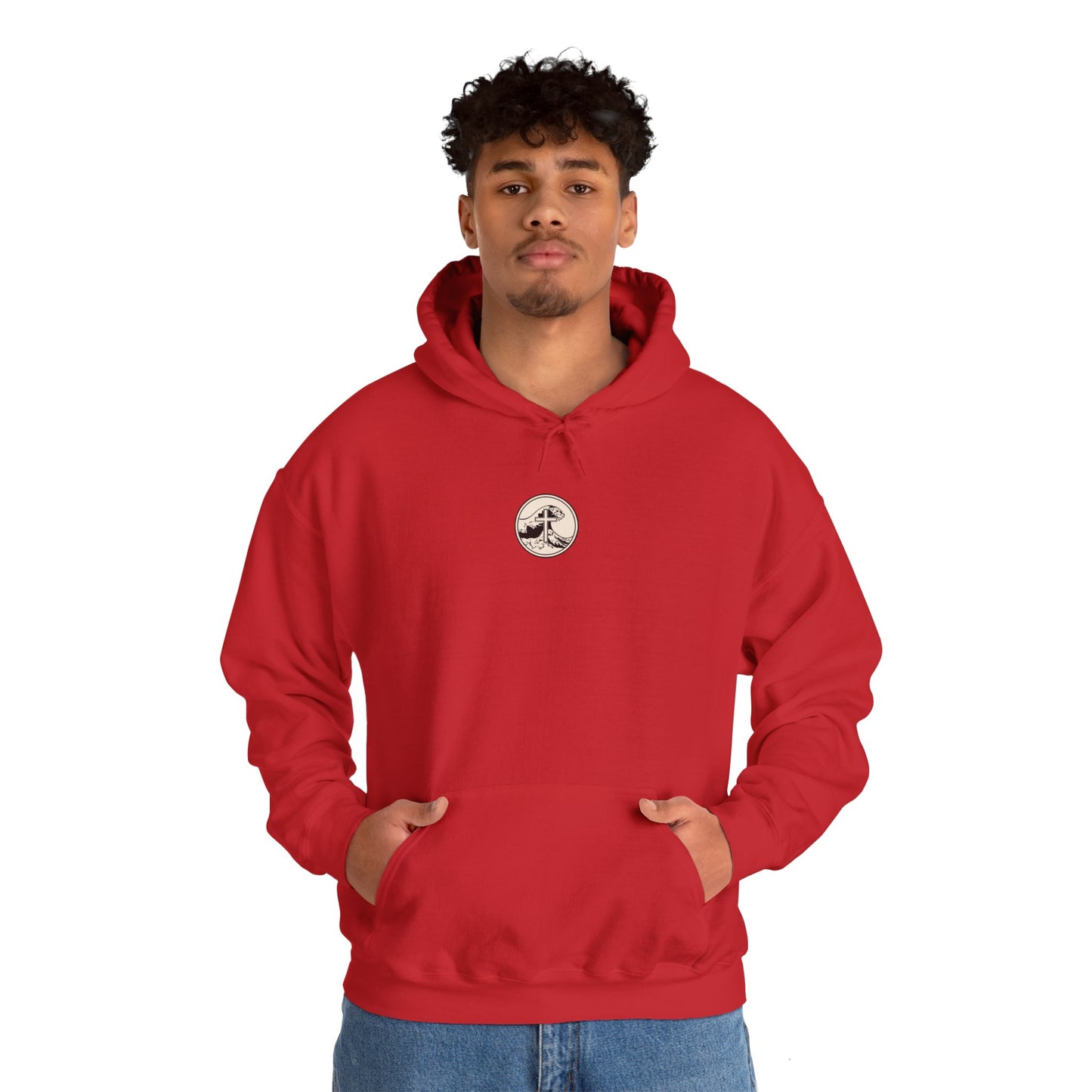 Blessed Love Cross Wave Hoodie