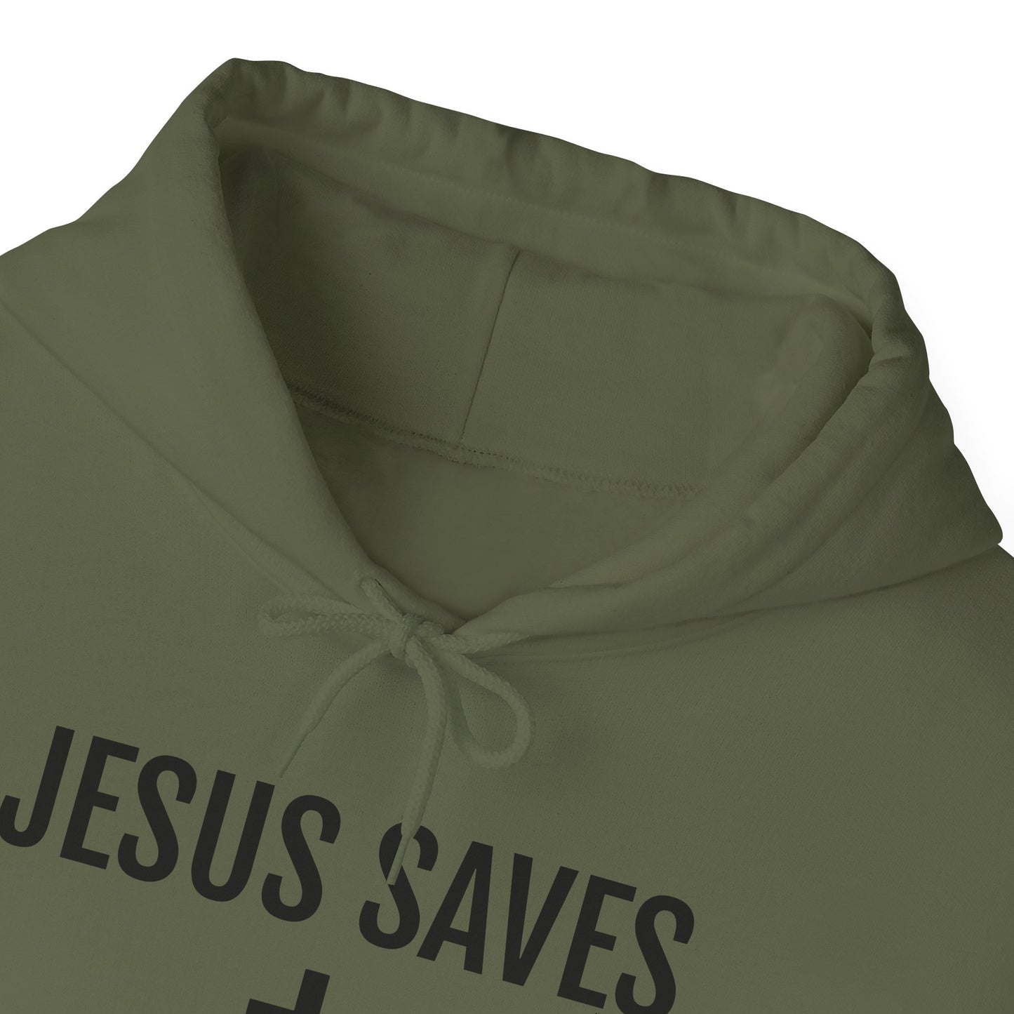 Blessed Love Jesus Saves Inspirational Hoodie
