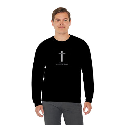 Blessed Love 2 Corinthians 5:7 Crewneck Sweatshirt