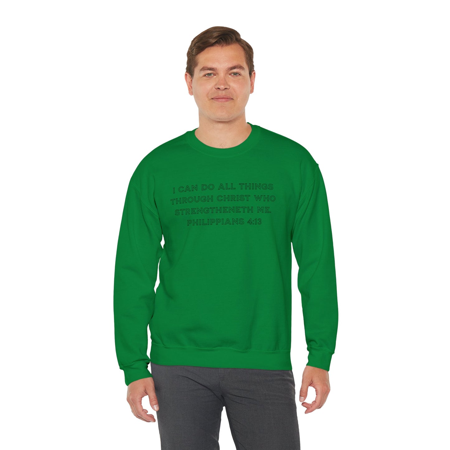 Blessed Love Philippians 4:13 Sweatshirt Crewneck