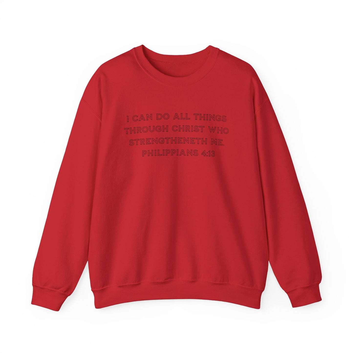 Blessed Love Philippians 4:13 Sweatshirt Crewneck