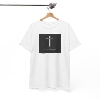 Blessed Love 2 Corinthians 5:7 Cotton Tee