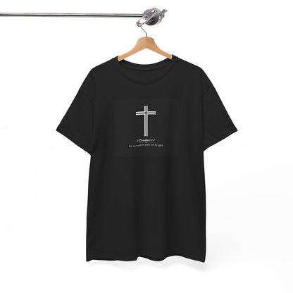 Blessed Love 2 Corinthians 5:7 Cotton Tee