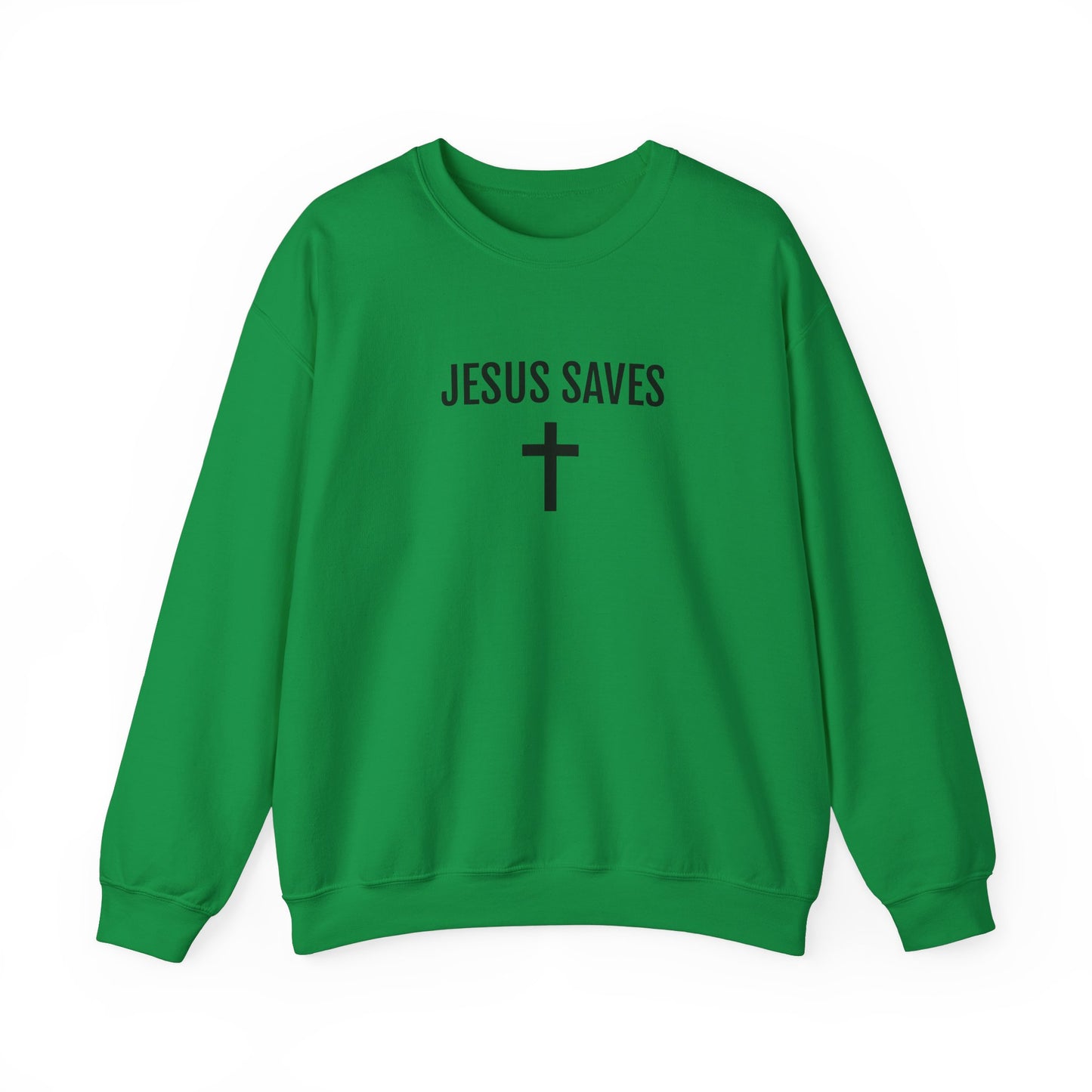 Blessed Love Jesus Saves Crewneck Sweatshirt