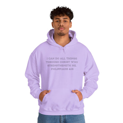 Blessed Love Philippians 4:13 Hoodie