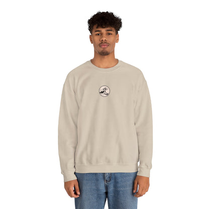 Blessed Love Cross Wave Crewneck Sweatshirt