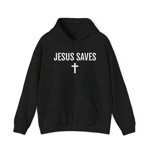 Blessed Love Jesus Saves Inspirational Hoodie