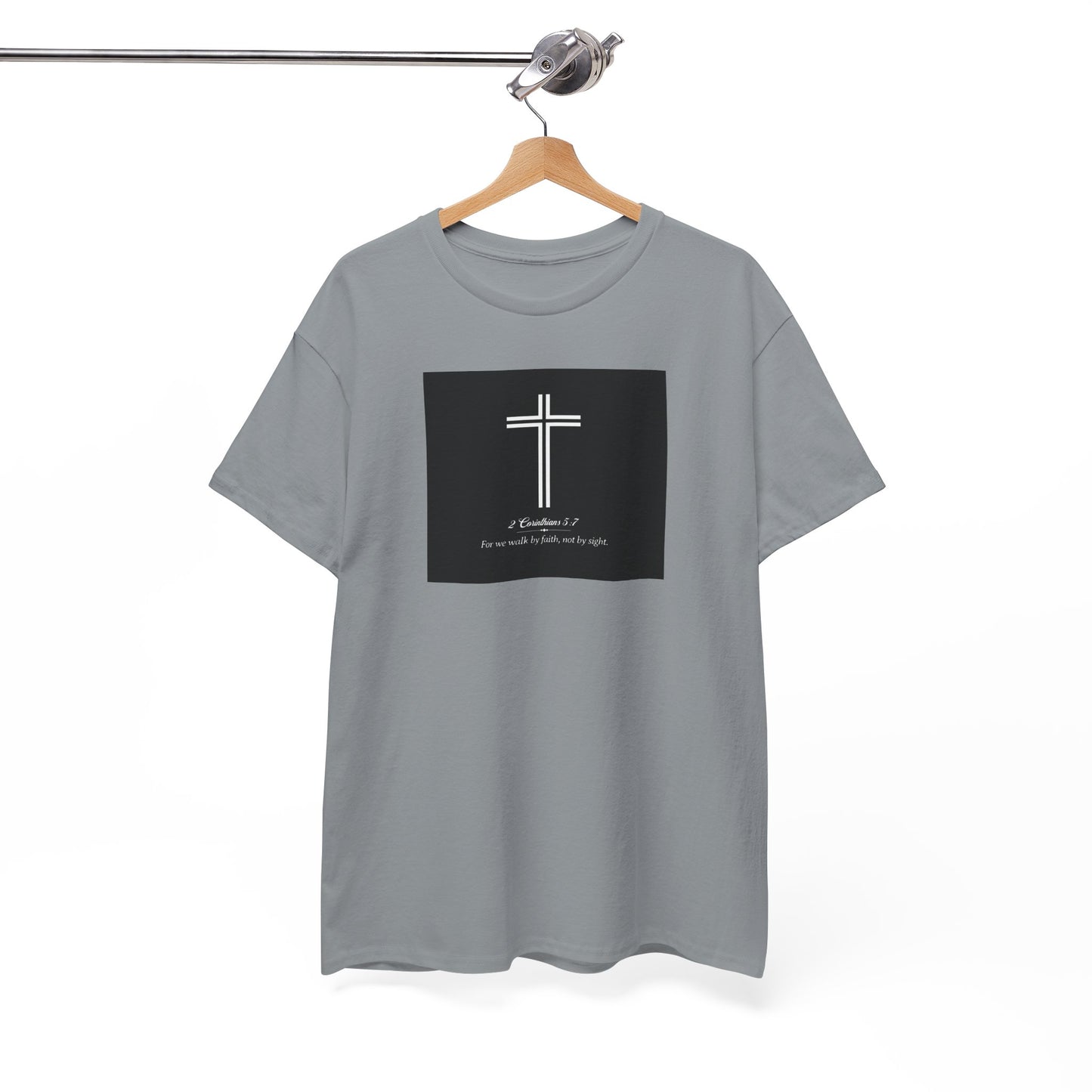 Blessed Love 2 Corinthians 5:7 Cotton Tee