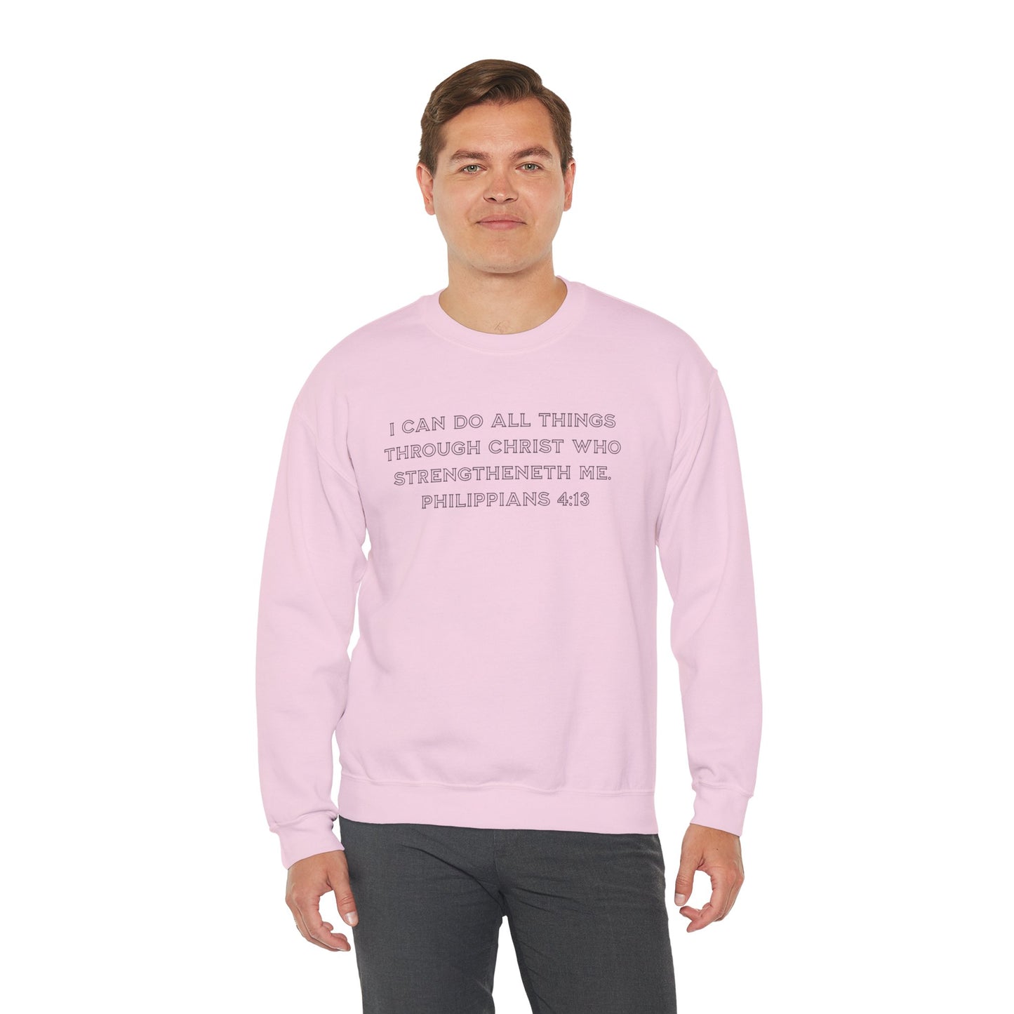 Blessed Love Philippians 4:13 Sweatshirt Crewneck