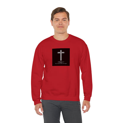 Blessed Love 2 Corinthians 5:7 Crewneck Sweatshirt