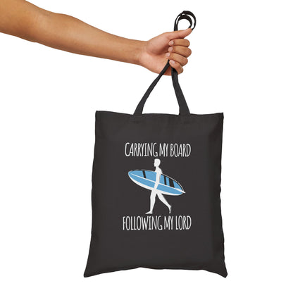 Blessed Love Following My Lord Tote Bag