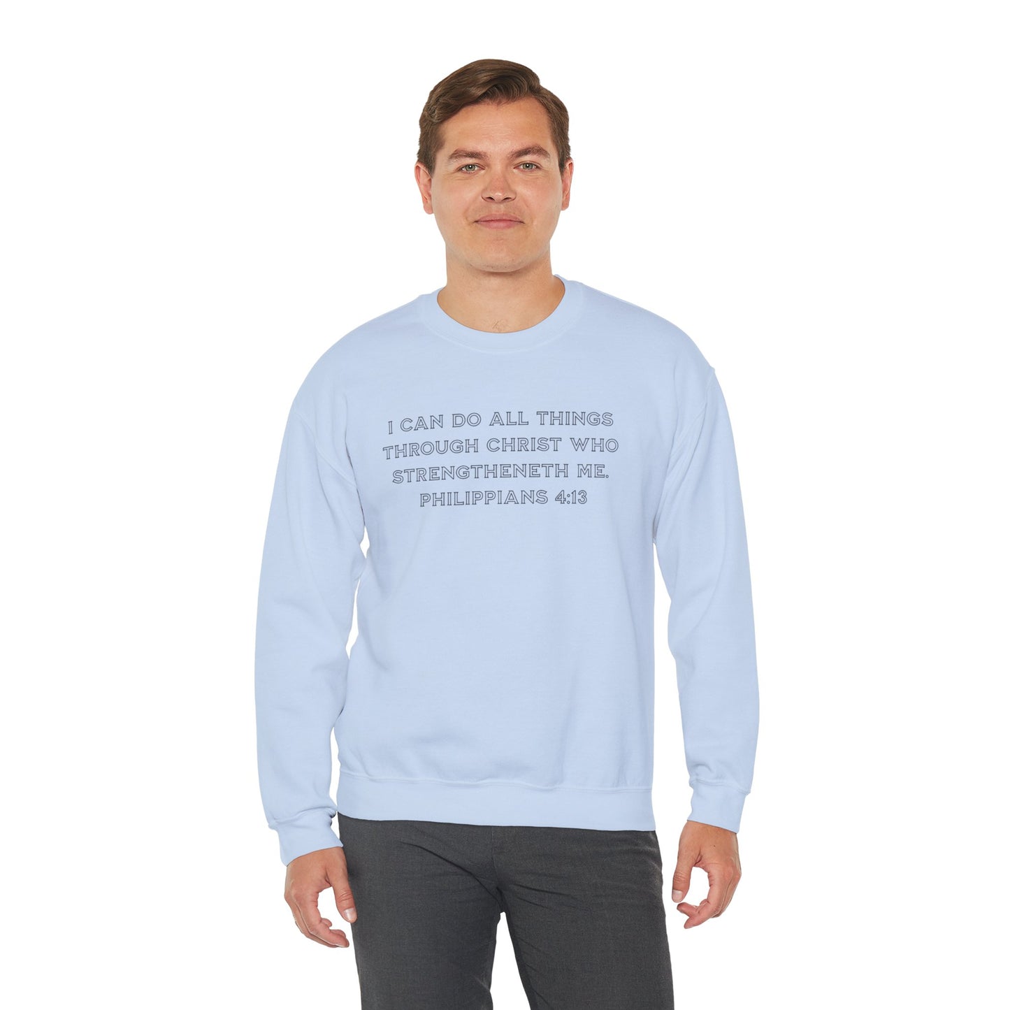 Blessed Love Philippians 4:13 Sweatshirt Crewneck