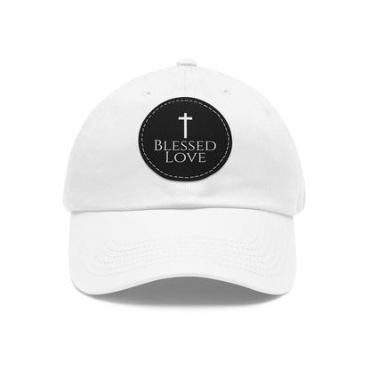 Blessed Love Leather Patch Hats