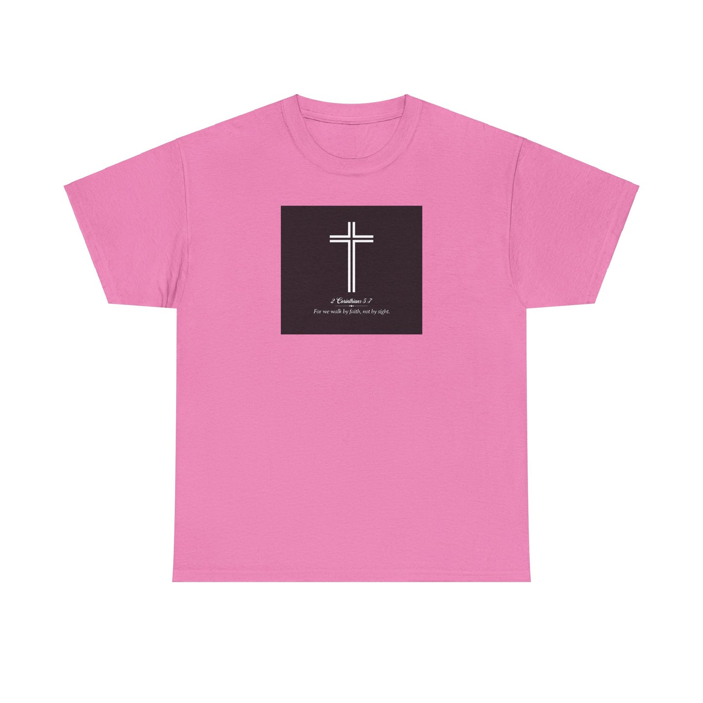 Blessed Love 2 Corinthians 5:7 Cotton Tee