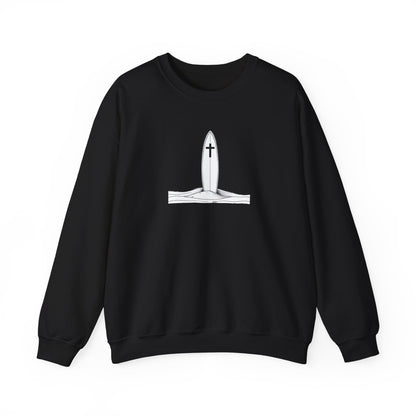 Blessed Love Pray for Surf Crewneck Sweatshirt