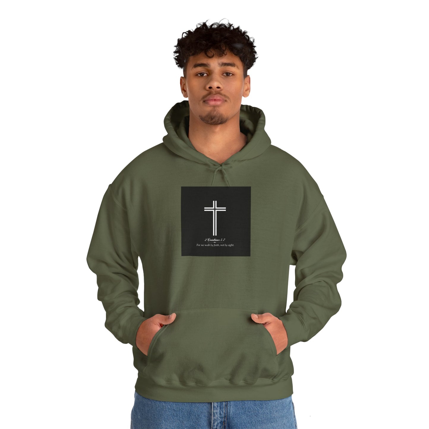 Blessed Love 2 Corinthians 5:7 Hoodie