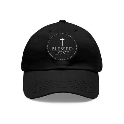 Blessed Love Leather Patch Hats